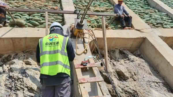 长春至深圳国家高速公路河源热水至惠州平南段改扩建工程T2标锚杆抗拔力检测